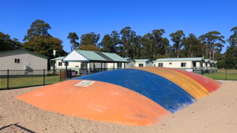 Eden Gateway Holiday Park jumping pillow